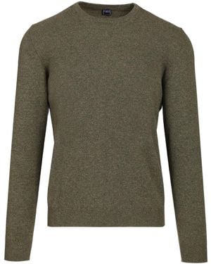 Fedeli Crew-Neck Sweater - Green
