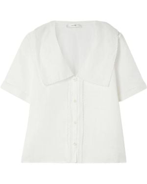 FRAME Short Sleeve Shirt - White