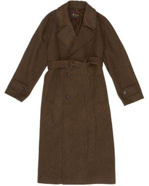Loro Piana Long-Sleeved Coat - Brown