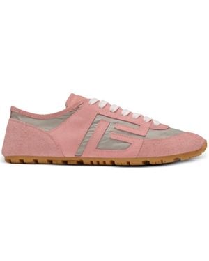 Balmain Racer 45 Logo Low-Top Sneakers - Pink