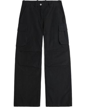 Our Legacy High-Waist Cotton Trousers - Black