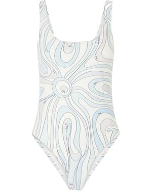 PUCCI Printed Swimsuit - White