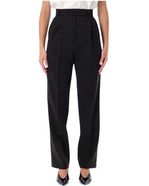 Frankie Shop Bea Rear Welt Pockets Suit Trousers - Black