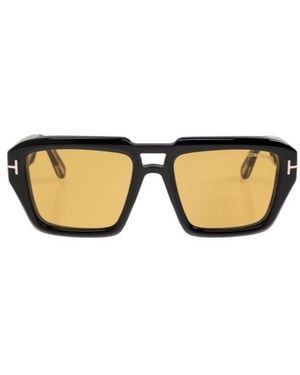 Tom Ford Rectangular Sunglasses - Metallic