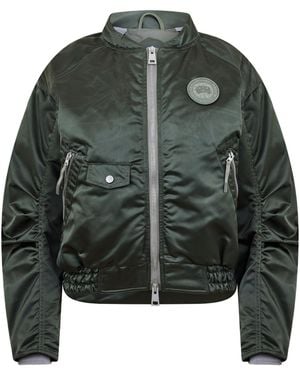 Canada Goose Cropped Bomber Jacket - Green