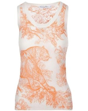 Dior Sleeveless Vest - Pink