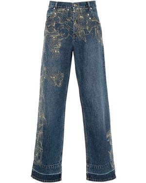 Isabel Marant Belt Ring Jeans - Blue