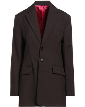 Marni Minimalist Single-Breasted Blazer - Black
