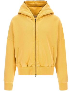 Entire studios Hooded Zip-Up Sweatshirt - Yellow