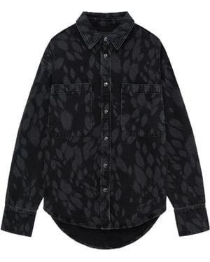 Anine Bing Samy Shirt - Blue