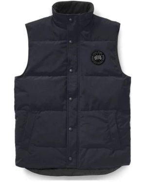 Canada Goose Garson Label Padded Gilet - Blue