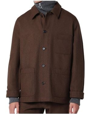 Prada Long-Sleeve Casual Jacket - Brown