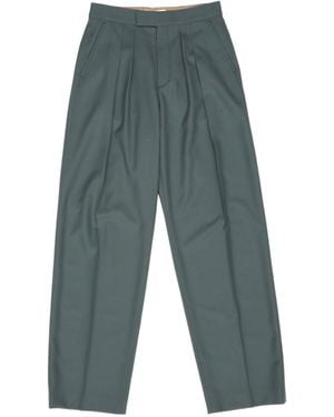 Chloé High-Waisted Casual Trousers - Grey