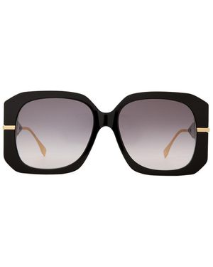 Fendi Graphy Oversized Square-Frame Sunglasses - Multicolor