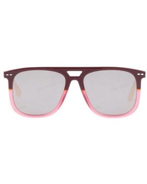 Isabel Marant Colorful Square Plasticframe Sunglasses - Red