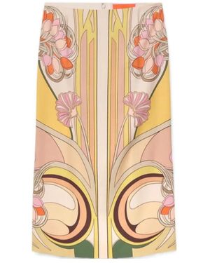 La DoubleJ La Doublej Pencil Skirt - Multicolour