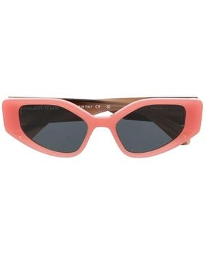 Off-White c/o Virgil Abloh Logo Sunglasses - White