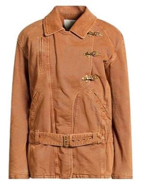 Isabel Marant Casual Long-Sleeve Jacket - Brown