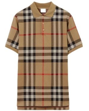 Burberry Vintage Check Short-Sleeved Polo Shirt - Multicolour
