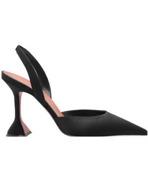 AMINA MUADDI Holli Slingback Pointed Pumps - Black