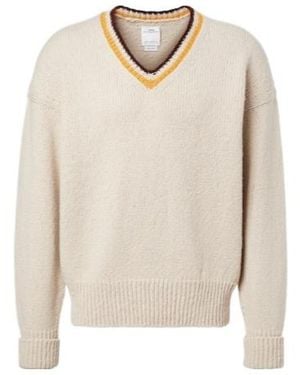 Visvim V-Neck Knitwear - White