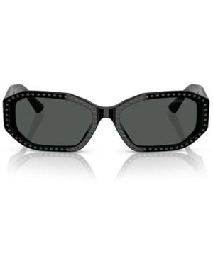 Jimmy Choo Eyewear Oval Frame Sunglasses - Multicolor