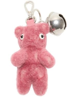 Acne Studios Teddy-Bear Keyring - Pink