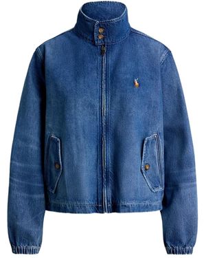 Polo Ralph Lauren Pony-Embroidered Denim Jacket - Blue