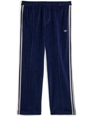 Adidas by Wales Bonner Wales Bonner Velour Track Pant - Blue