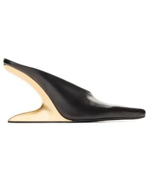 Alexander Wang Boomerang Wedge Slides - Multicolor