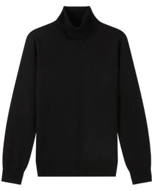 A.P.C. Sandra Roll-Neck Sweatshirt - Black