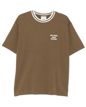 Drole de Monsieur Short-Sleeved T-Shirt - Natural