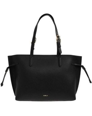 Furla Ava M Zip Tote Bag - Black