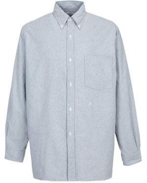Nanamica Long-Sleeved Shirt - Blue