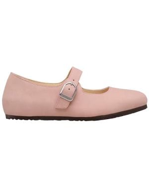 Birkenstock Santa Clarita Mary Jane Ballet Flats - Pink