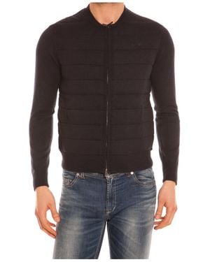 Armani Jeans Long Sleeve Casual Jacket - Black
