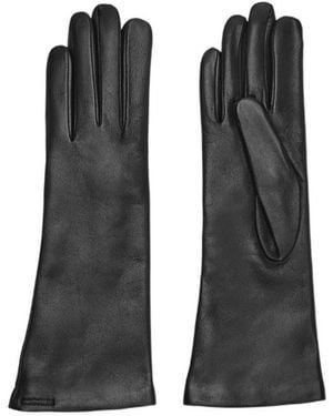 Ferragamo Logo Gloves - Black