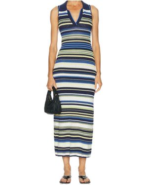 Jonathan Simkhai Striped Dress - Blue