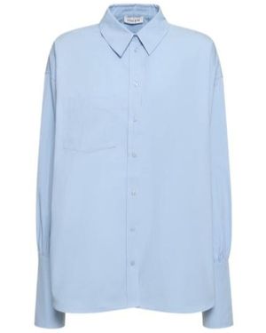 Anine Bing Button-Down Shirt - Blue