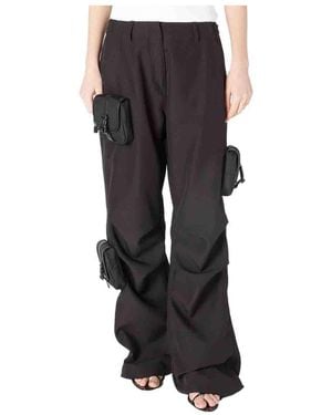 Coperni Multi-Pocket Casual Pants - Black