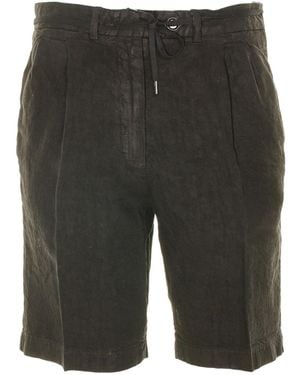 Aspesi Tie-Waist Straight Fit Shorts - Grey