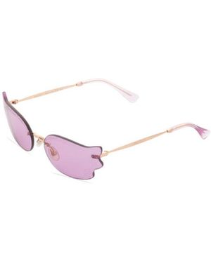 Jimmy Choo Eyewear Cat-Eye Sunglasses - White