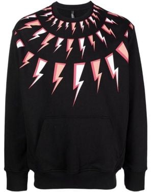 Neil Barrett Long-Sleeved Jumper - Black