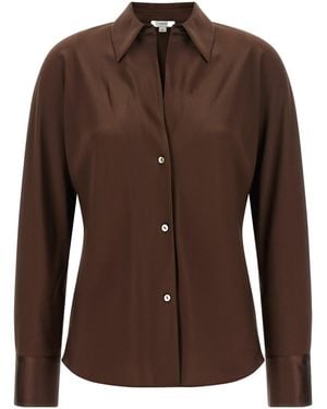 Vince Long-Sleeved Shirt - Brown