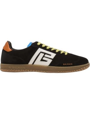 Balmain Sports Shoes Swan By - Black