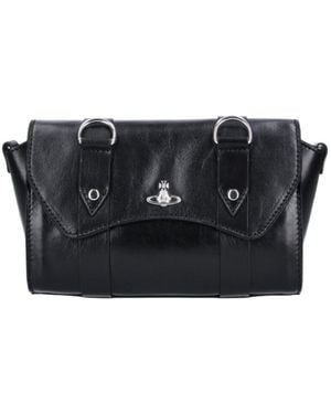 Vivienne Westwood Kimmy Crossbody Bag - Black