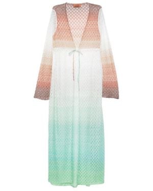 Missoni Open-Knit Cover-Up - White