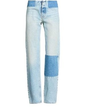 MM6 by Maison Margiela Two-Tone Jeans - Blue