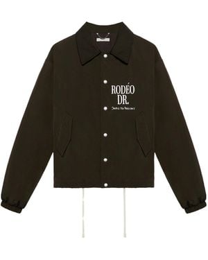 1989 STUDIO Long-Sleeved Collared Casual Jacket - Black