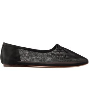 Loeffler Randall Mesh Ballet Flats - Black